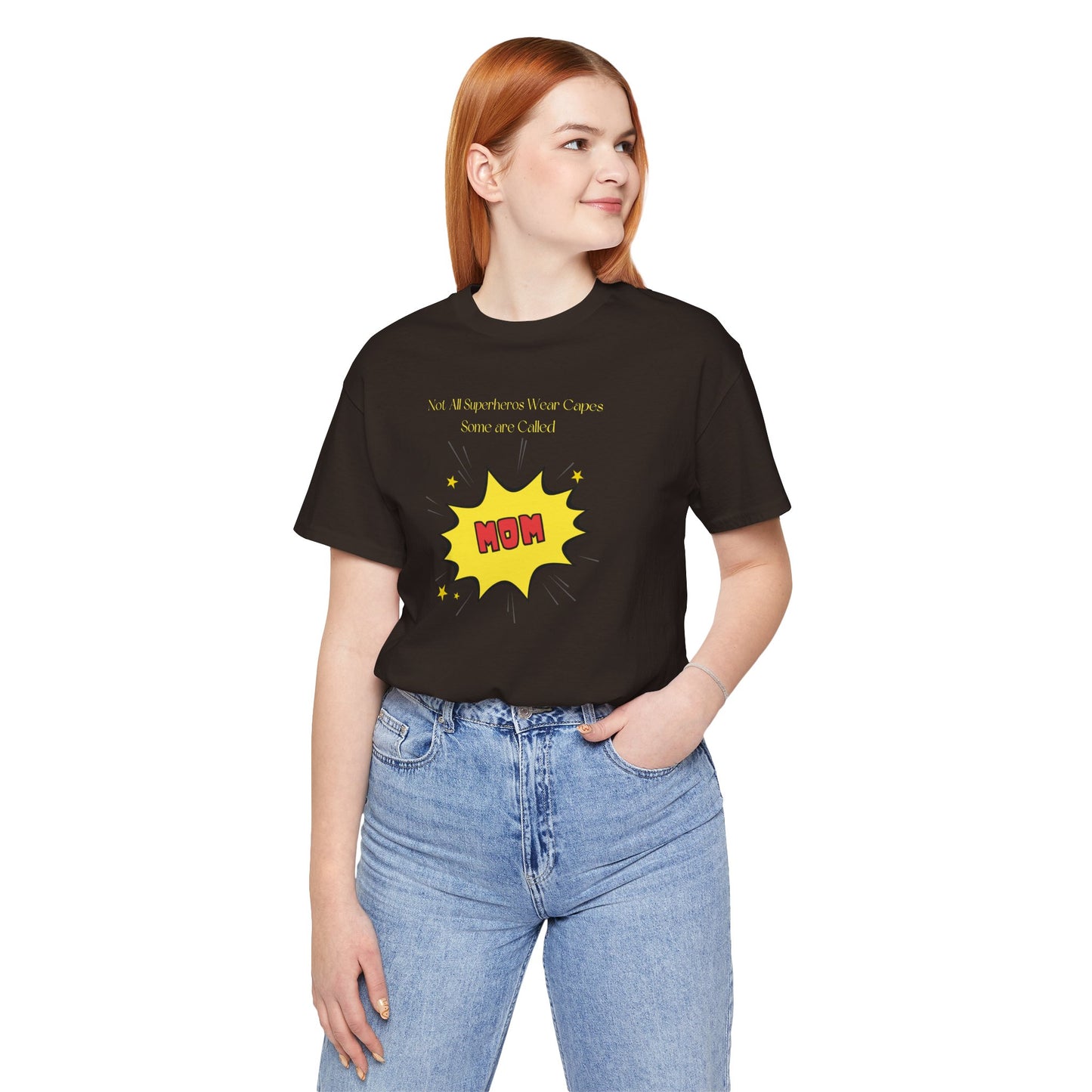 Super Mom Short Sleeve Jersey T-Shirt