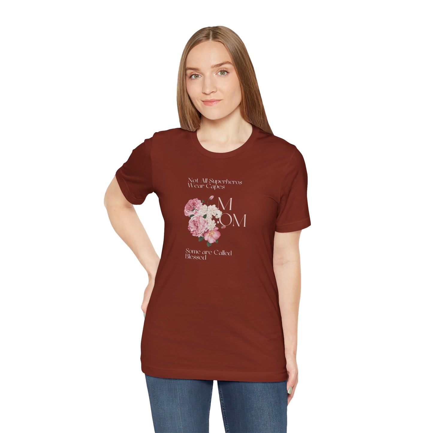 Blessed Mom Short Sleeve Jersey T-Shirt