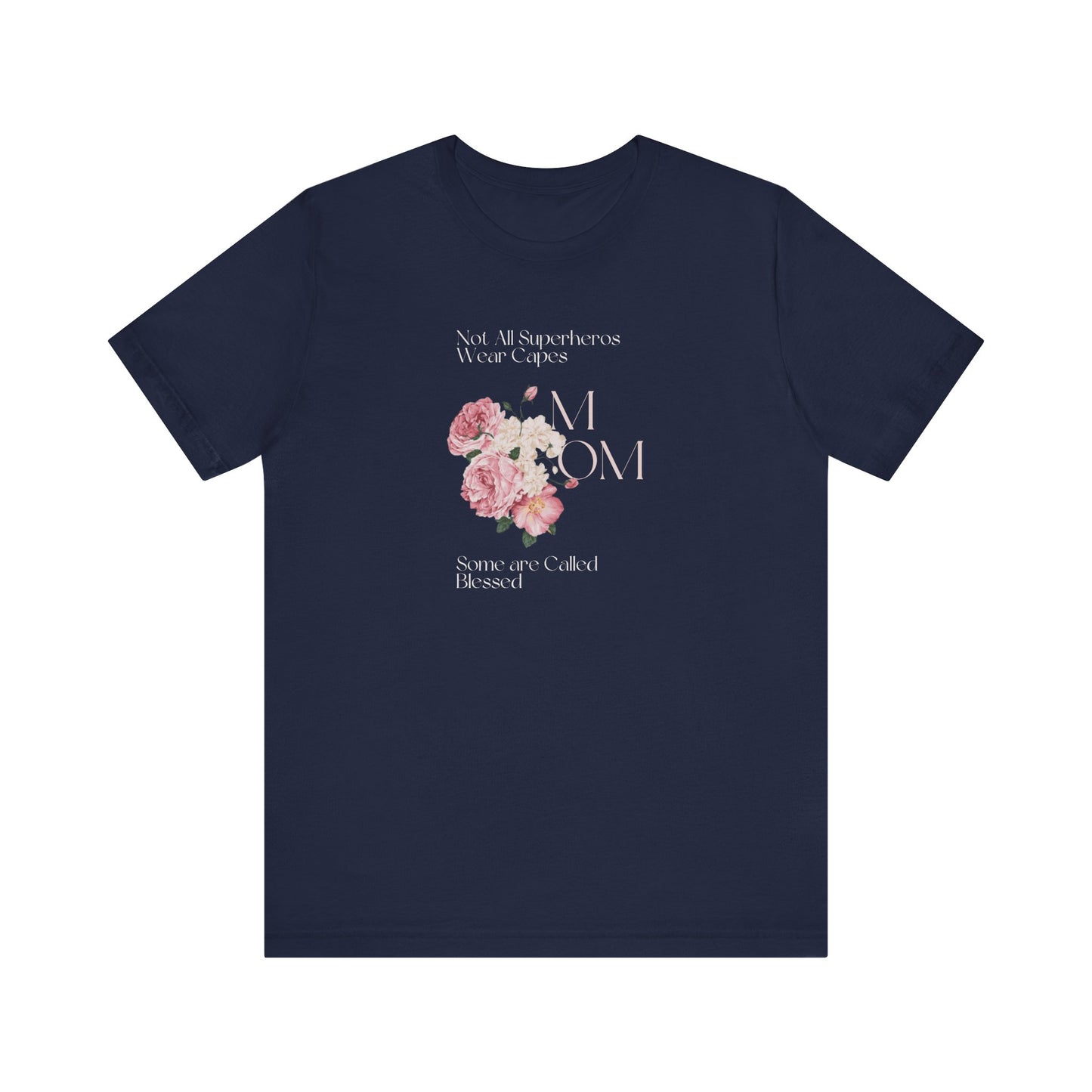 Blessed Mom Short Sleeve Jersey T-Shirt