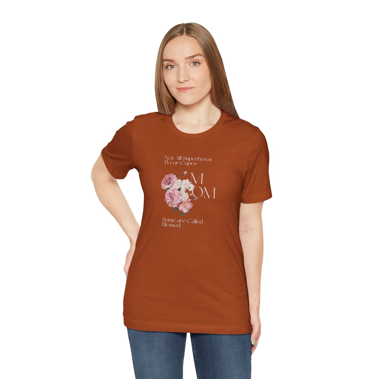Blessed Mom Short Sleeve Jersey T-Shirt