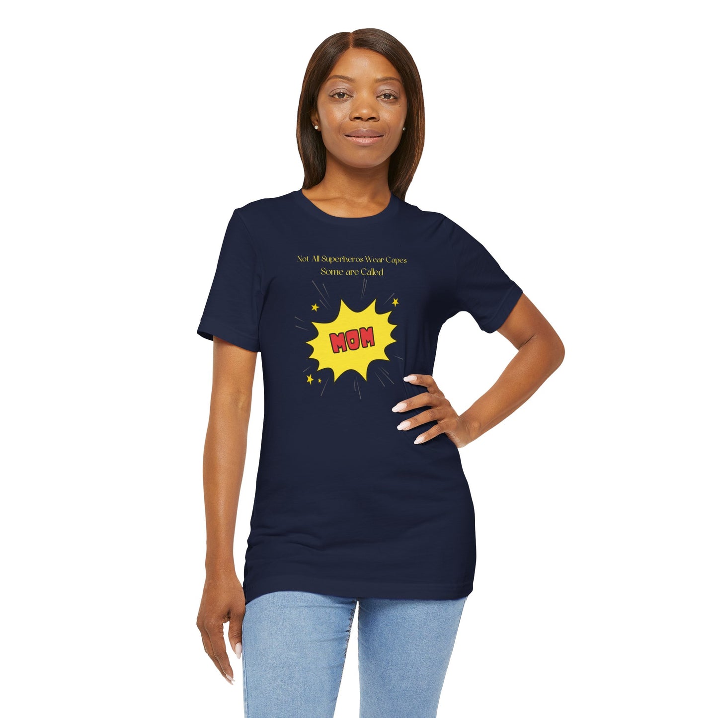 Super Mom Short Sleeve Jersey T-Shirt