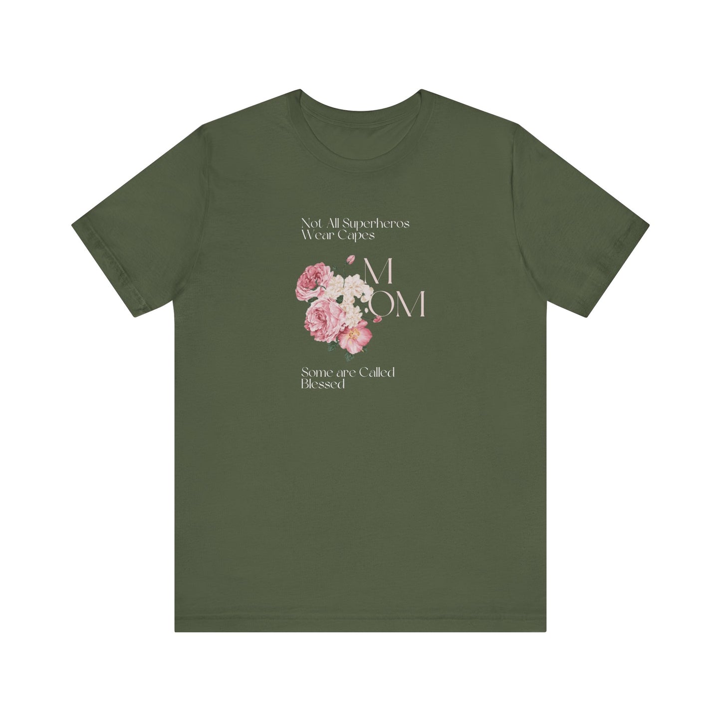 Blessed Mom Short Sleeve Jersey T-Shirt