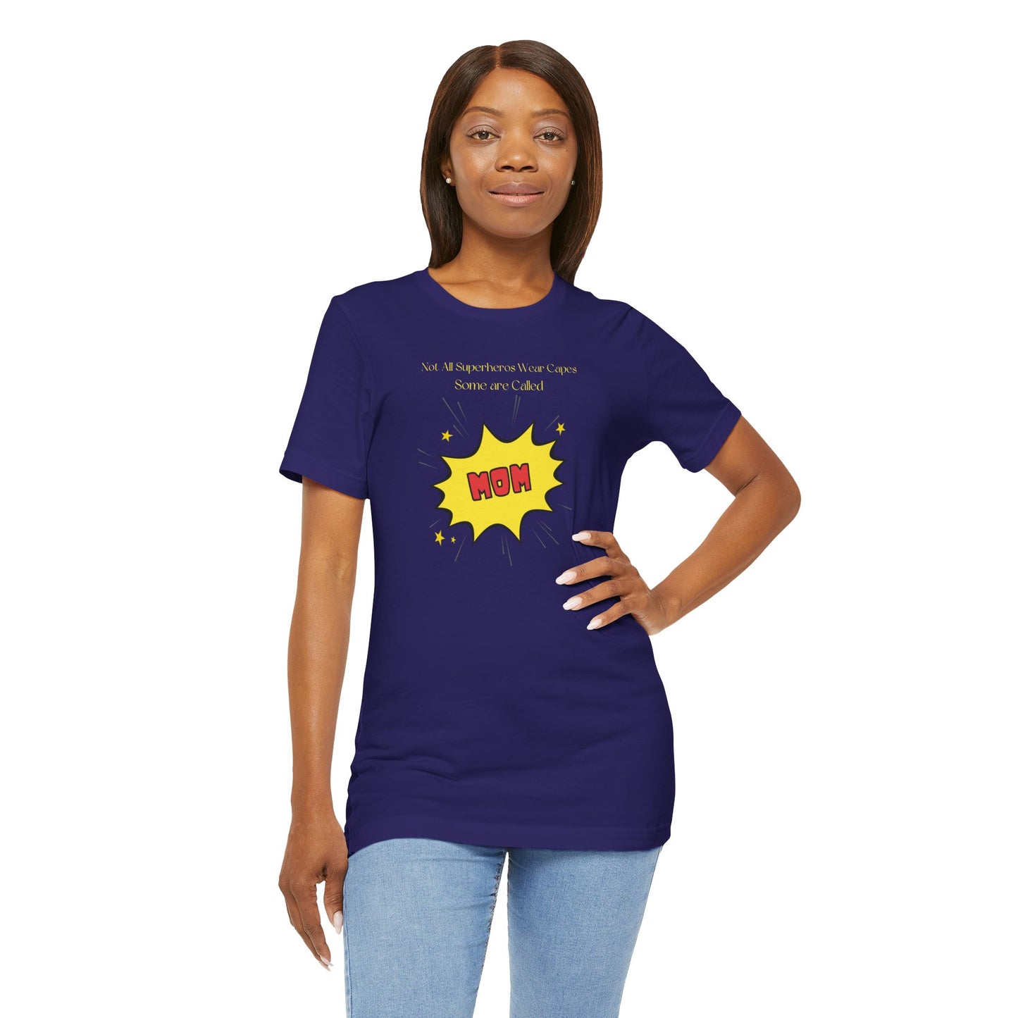Super Mom Short Sleeve Jersey T-Shirt