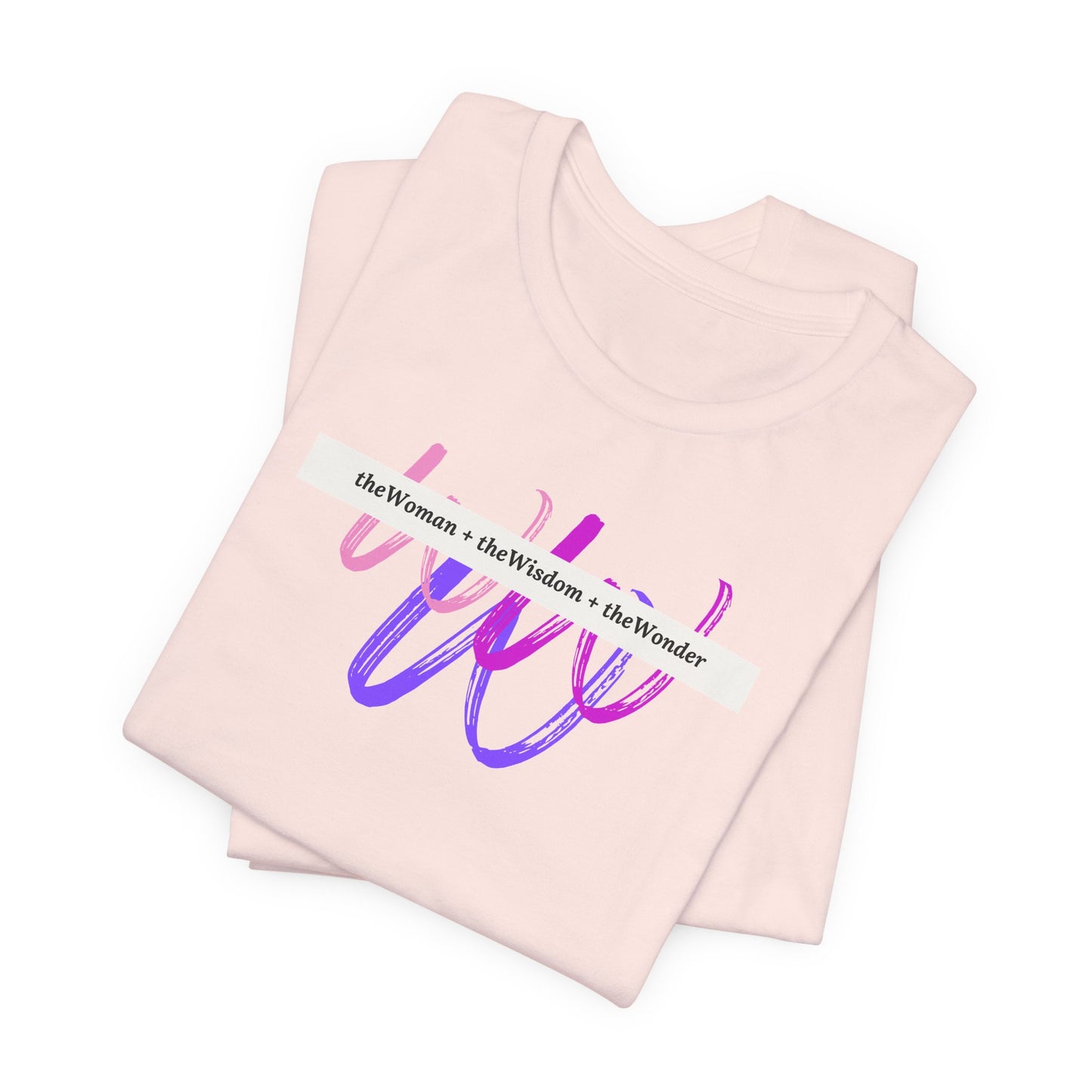 Woman Wisdom Wonder Short Sleeve Jersey T-Shirt
