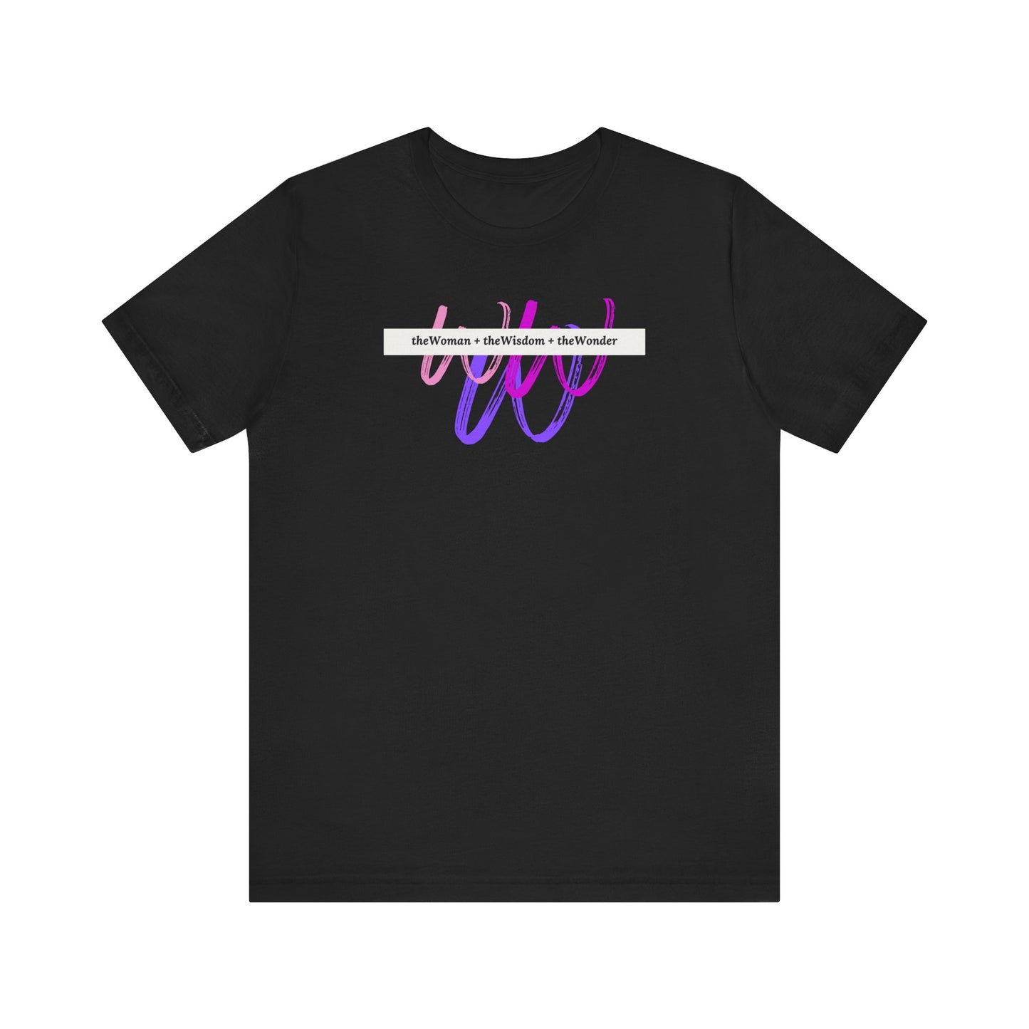 Woman Wisdom Wonder Short Sleeve Jersey T-Shirt