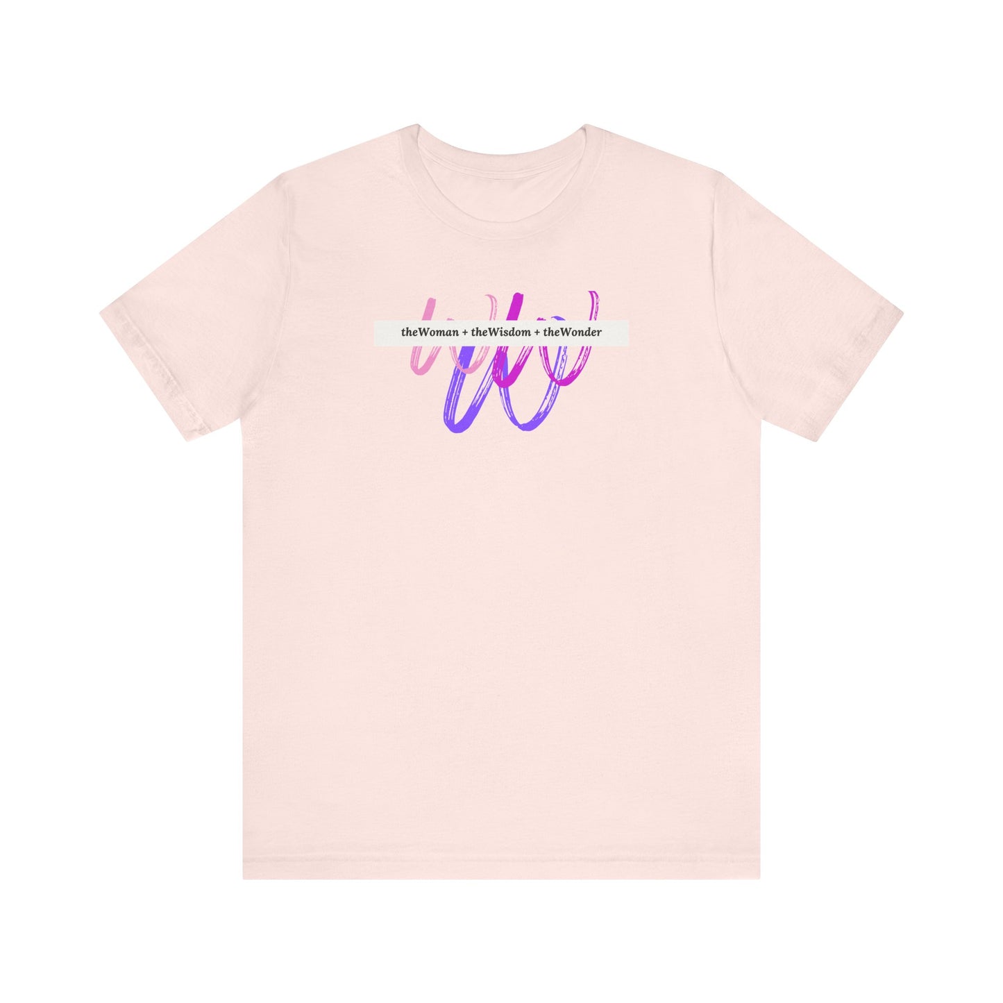 Woman Wisdom Wonder Short Sleeve Jersey T-Shirt