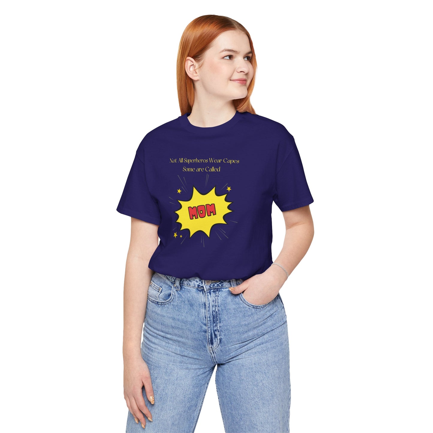 Super Mom Short Sleeve Jersey T-Shirt
