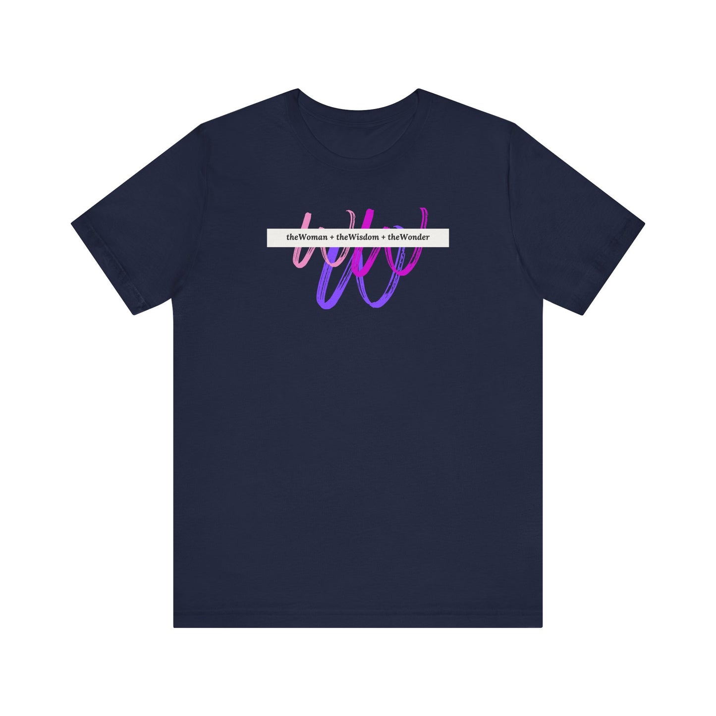 Woman Wisdom Wonder Short Sleeve Jersey T-Shirt