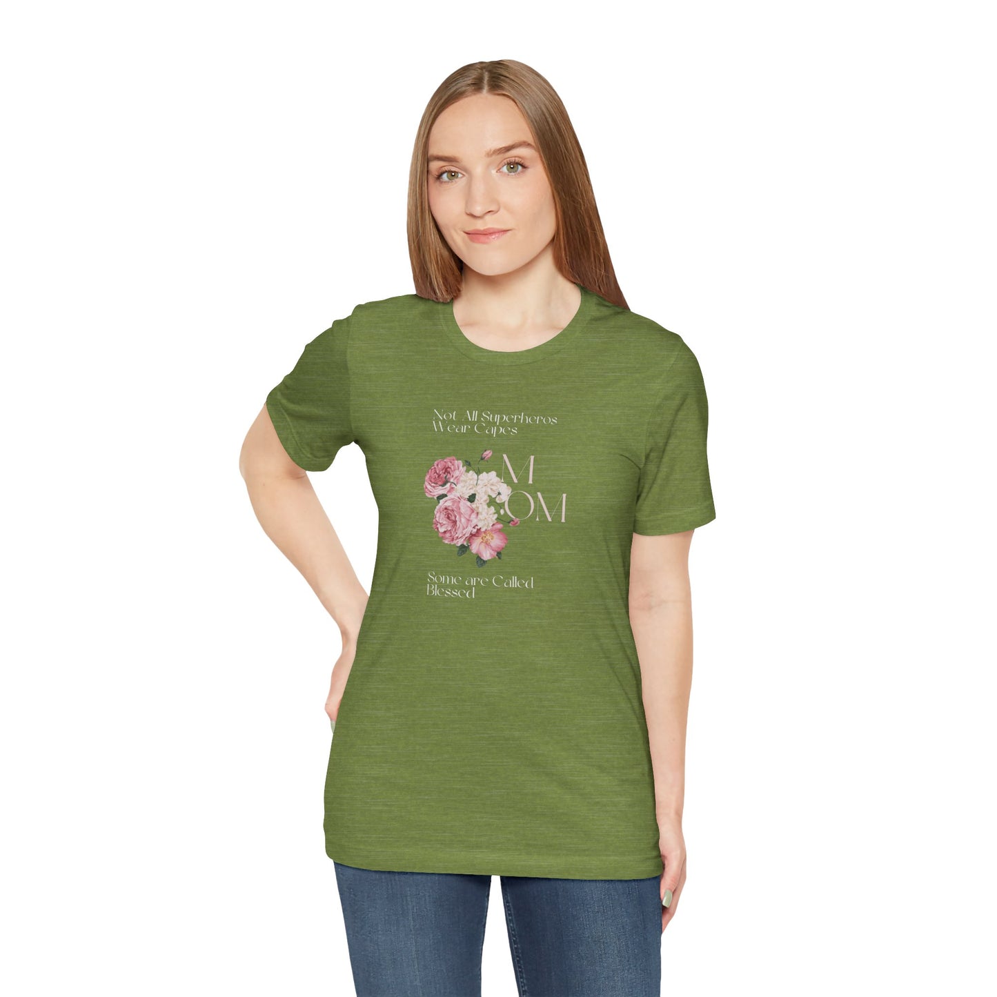 Blessed Mom Short Sleeve Jersey T-Shirt