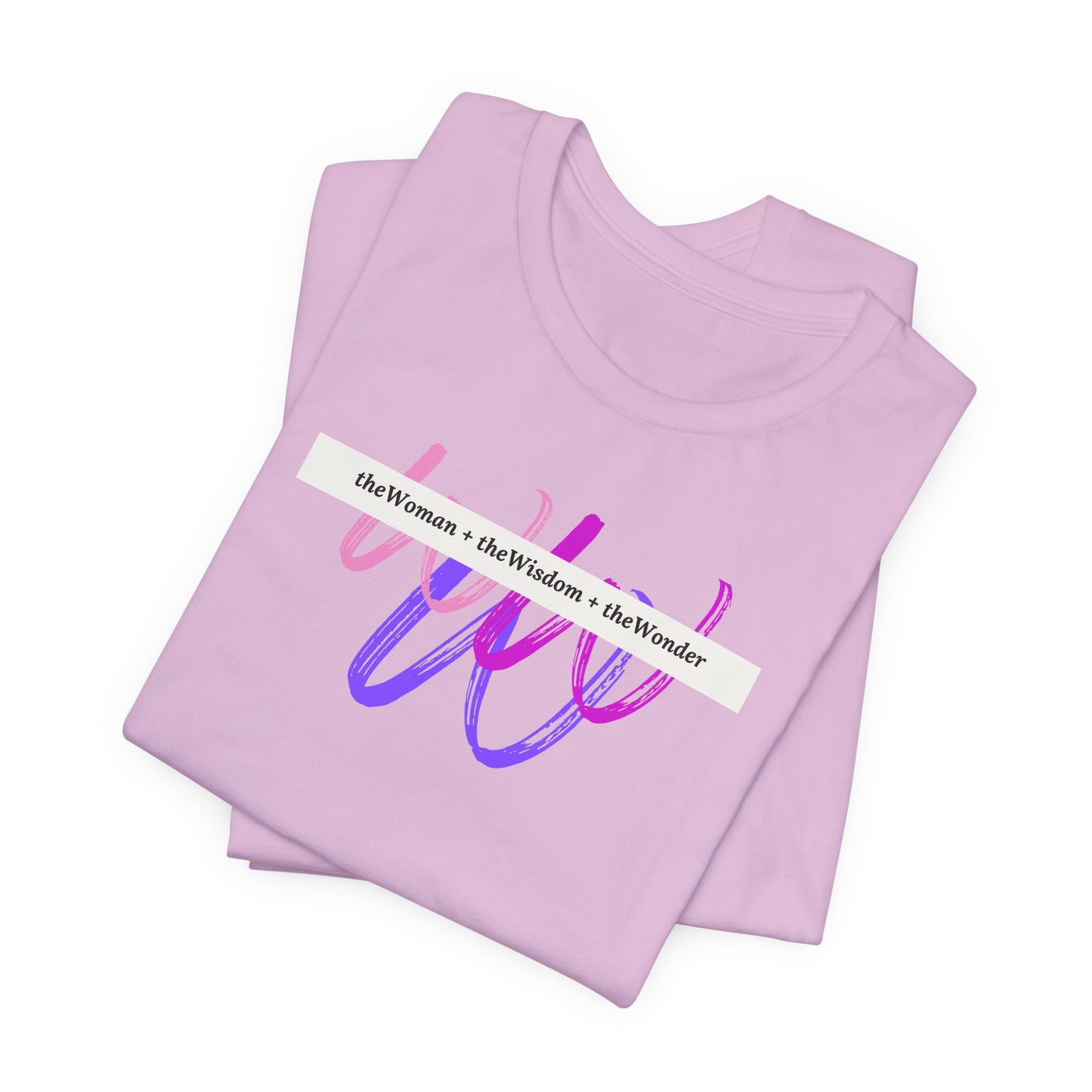 Woman Wisdom Wonder Short Sleeve Jersey T-Shirt