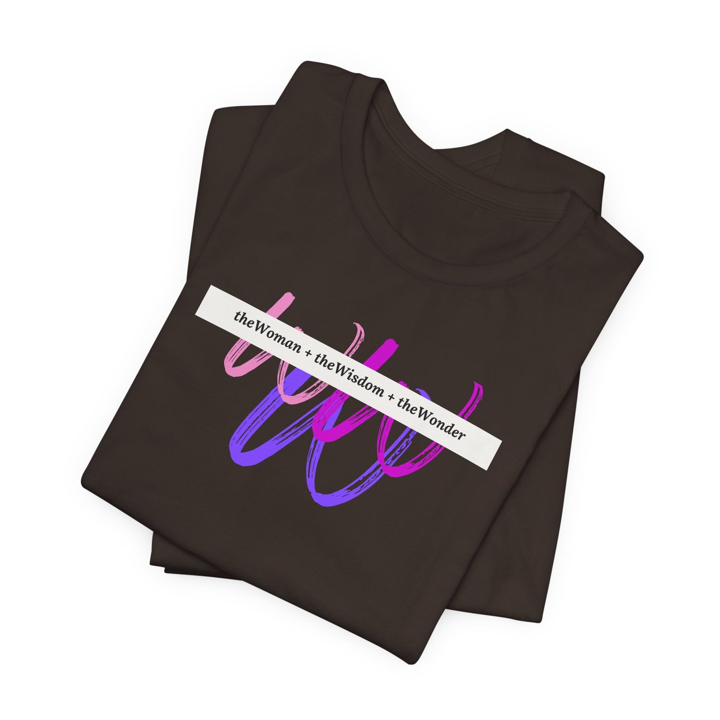 Woman Wisdom Wonder Short Sleeve Jersey T-Shirt