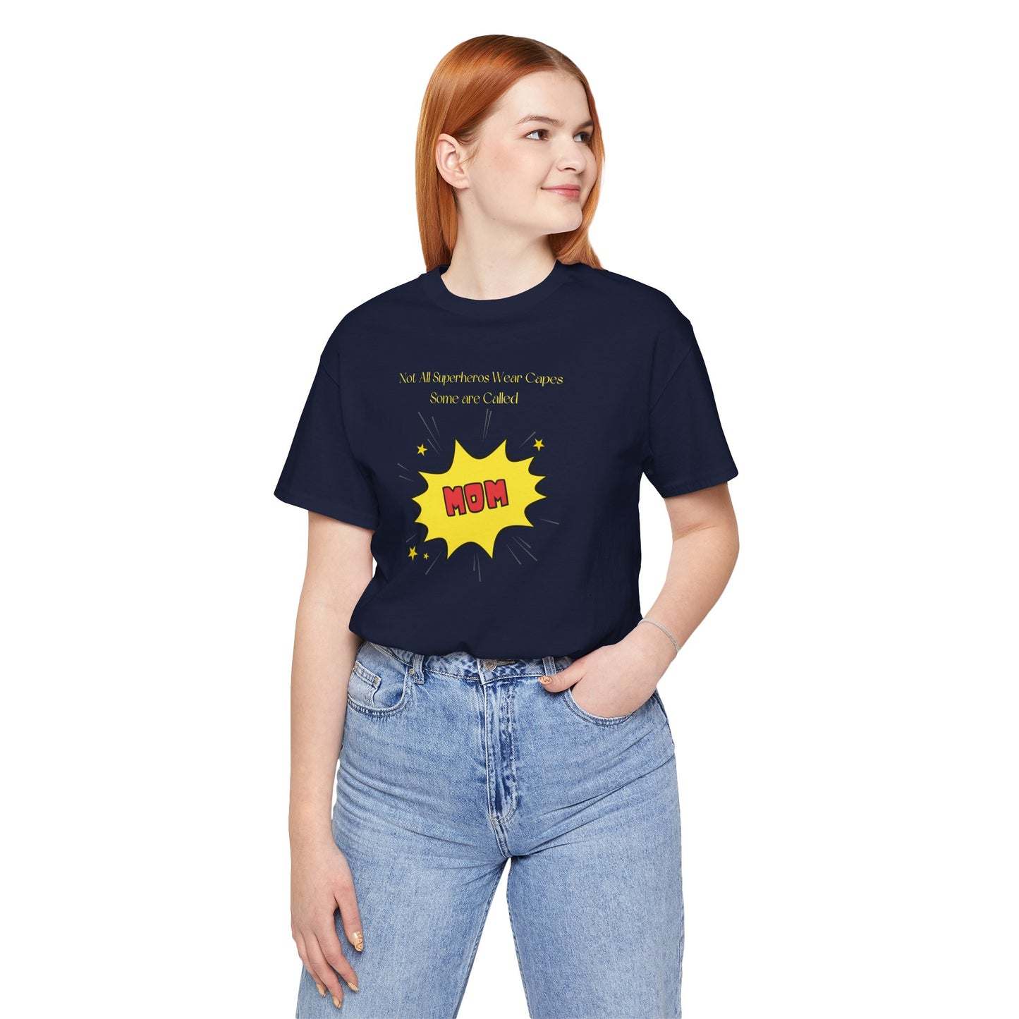 Super Mom Short Sleeve Jersey T-Shirt
