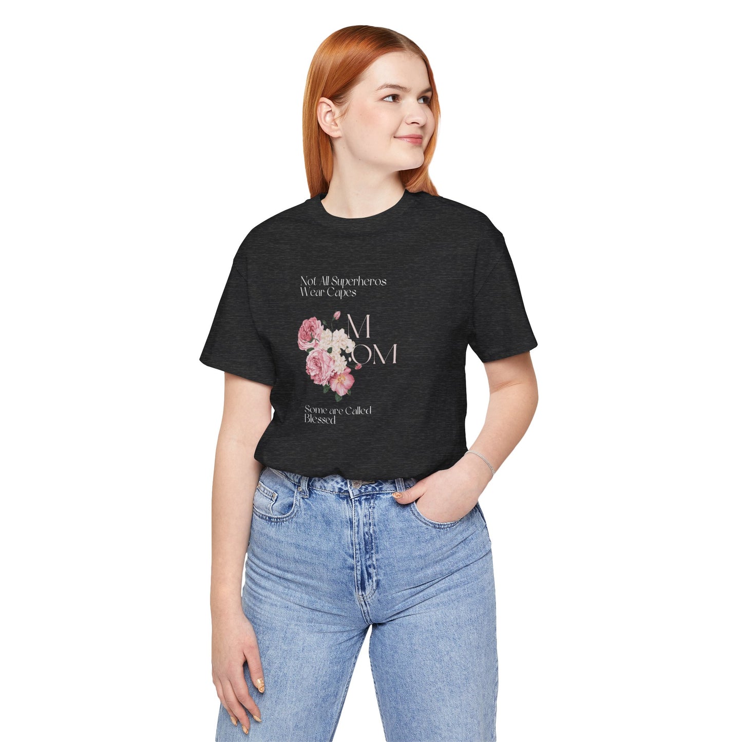 Blessed Mom Short Sleeve Jersey T-Shirt