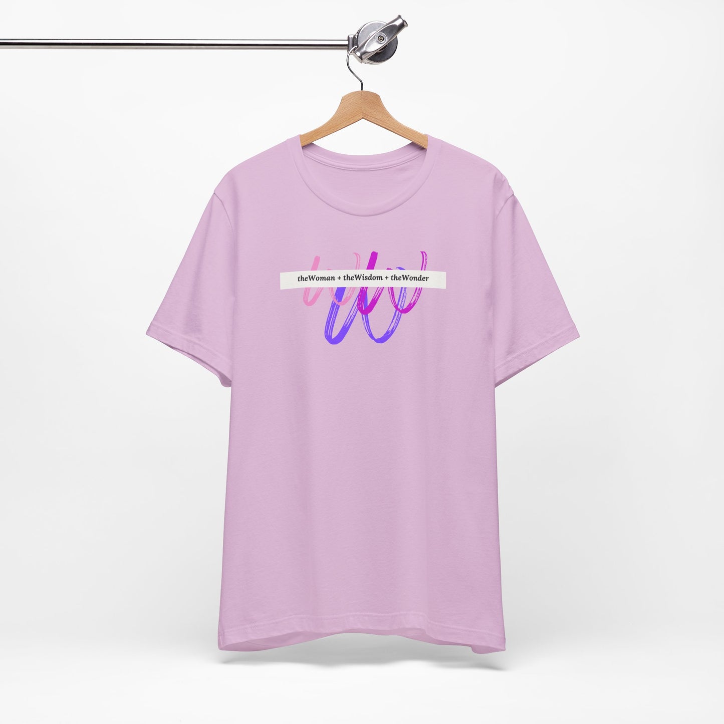 Woman Wisdom Wonder Short Sleeve Jersey T-Shirt