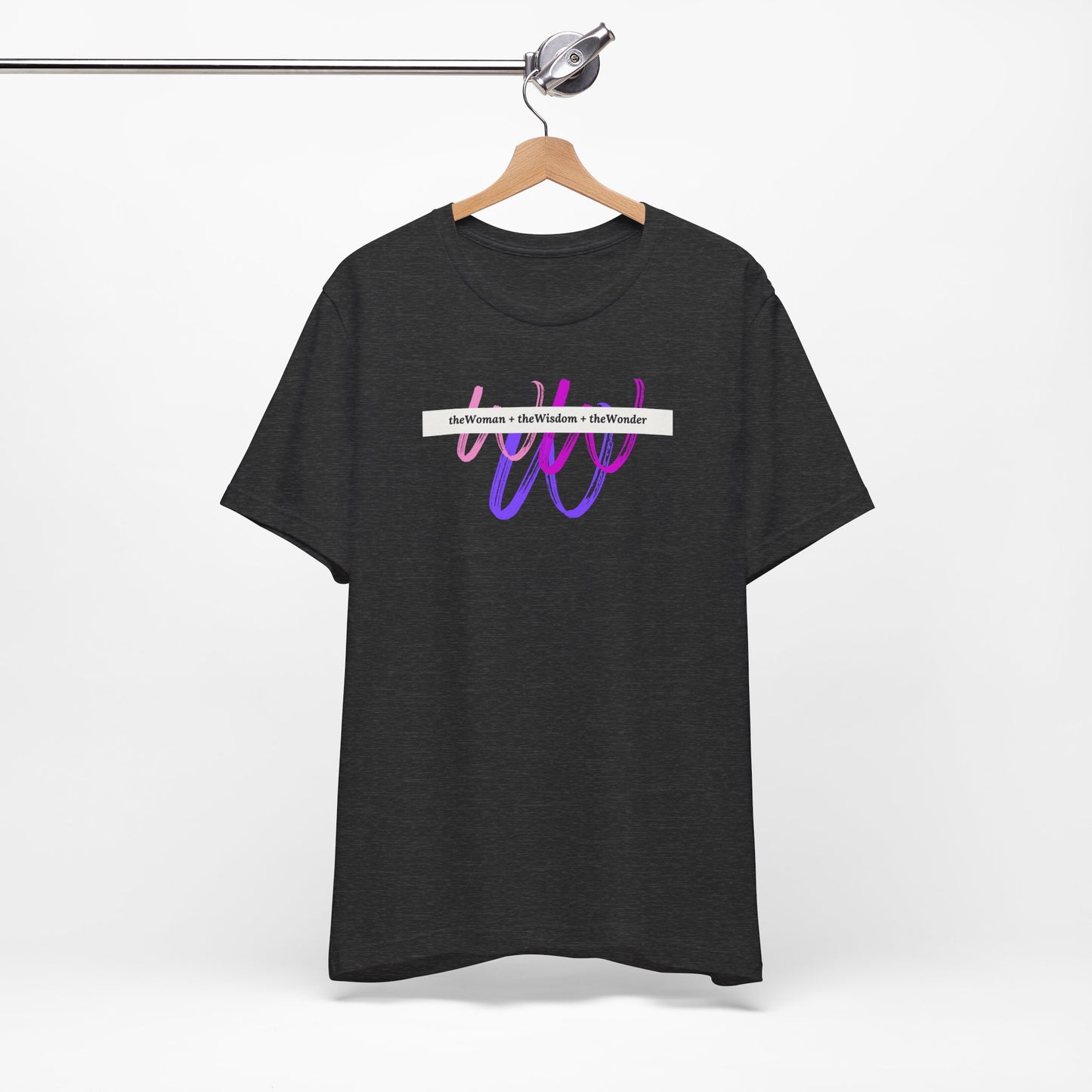 Woman Wisdom Wonder Short Sleeve Jersey T-Shirt