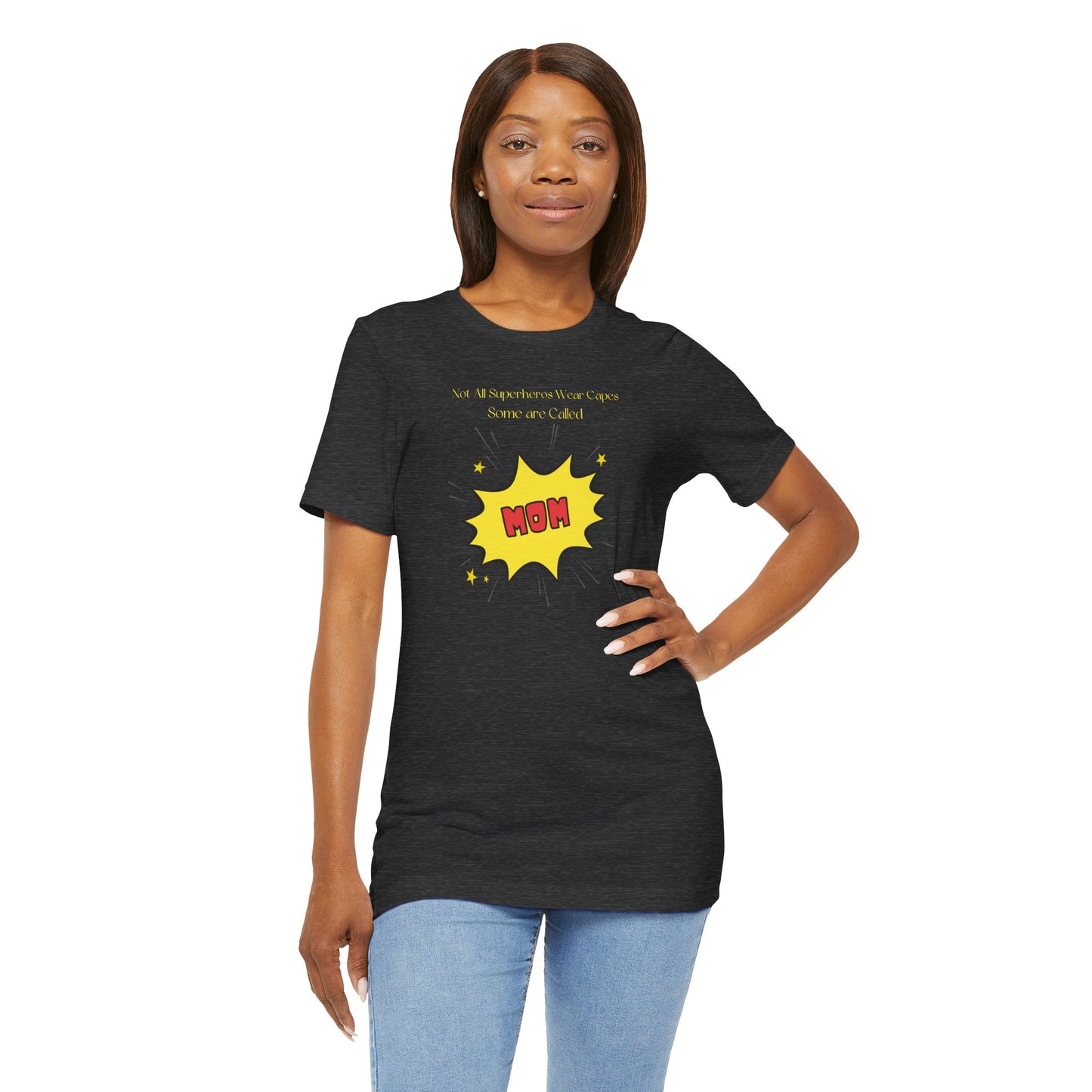 Super Mom Short Sleeve Jersey T-Shirt