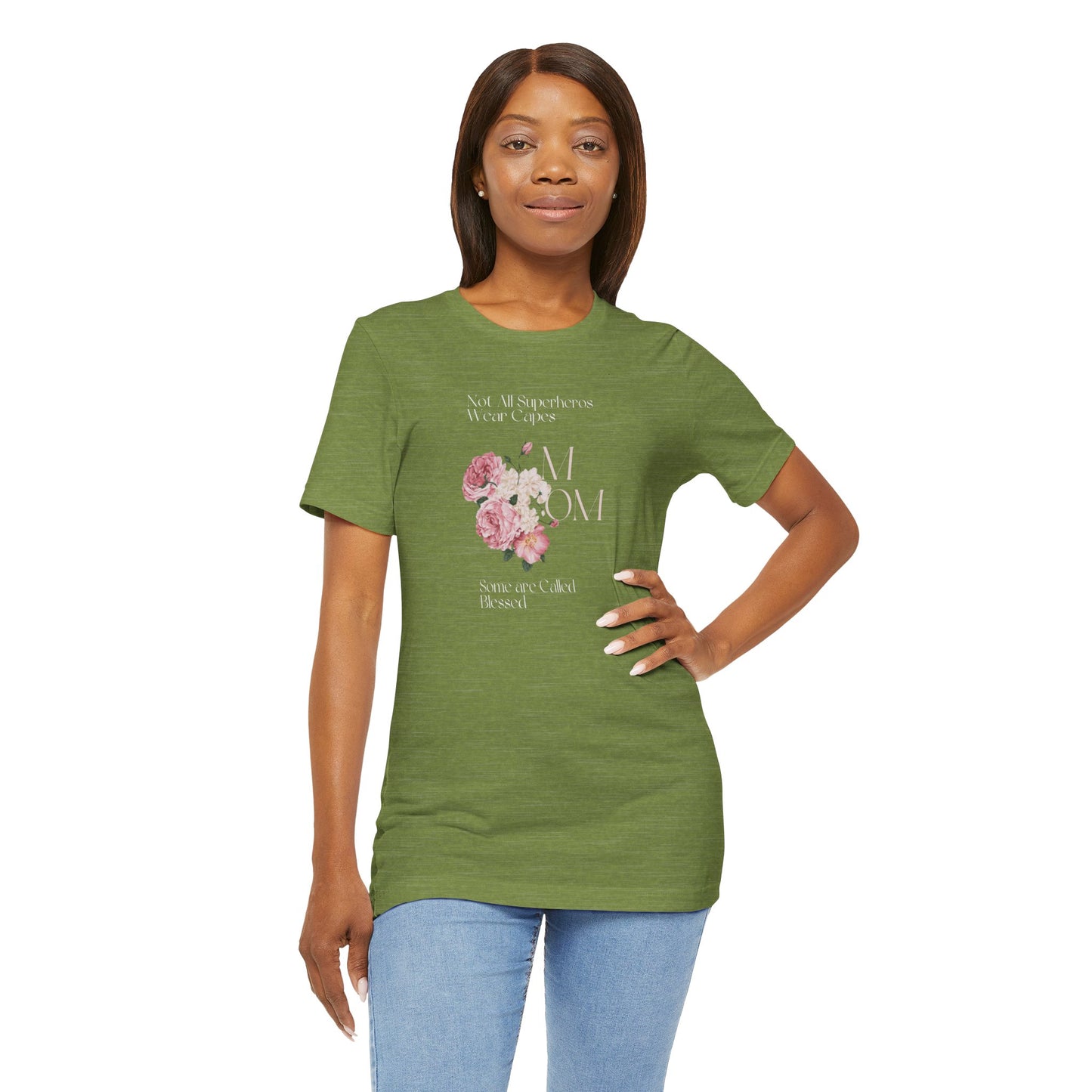 Blessed Mom Short Sleeve Jersey T-Shirt