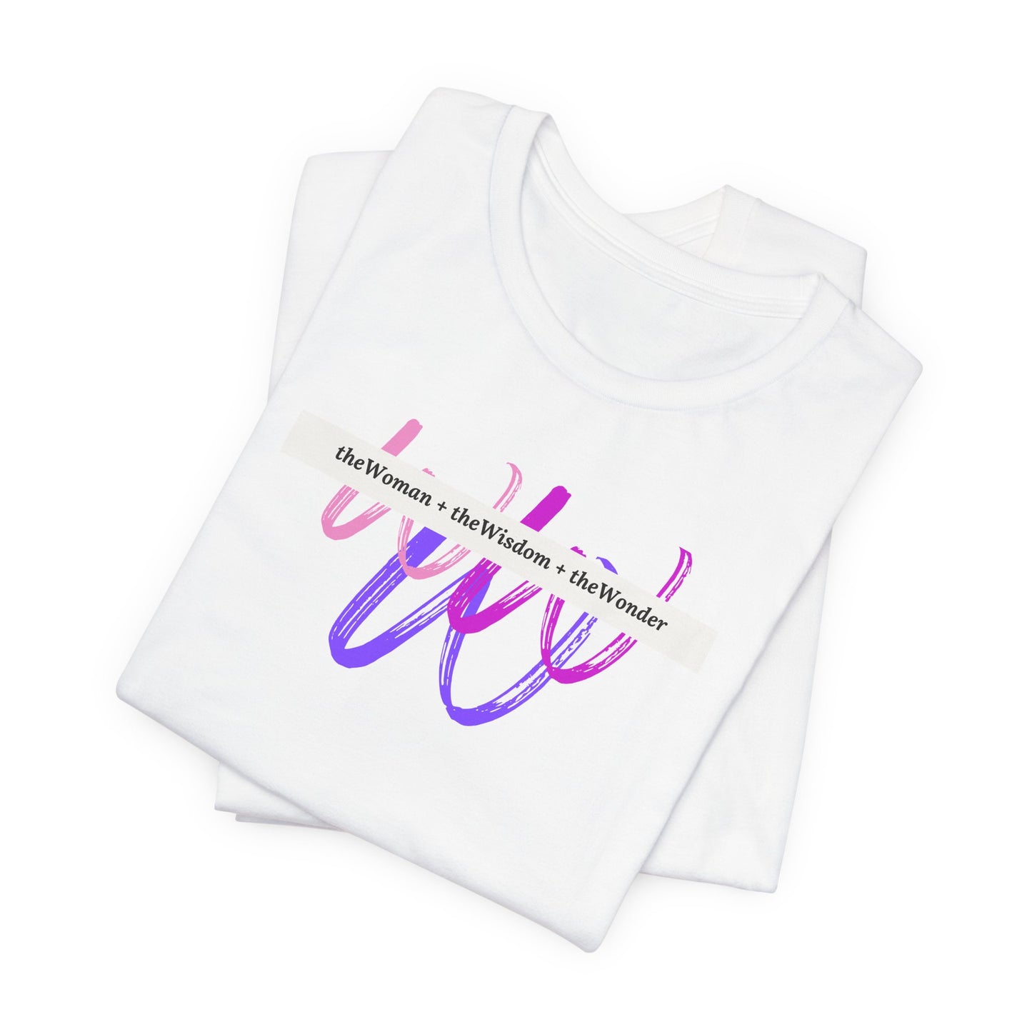 Woman Wisdom Wonder Short Sleeve Jersey T-Shirt