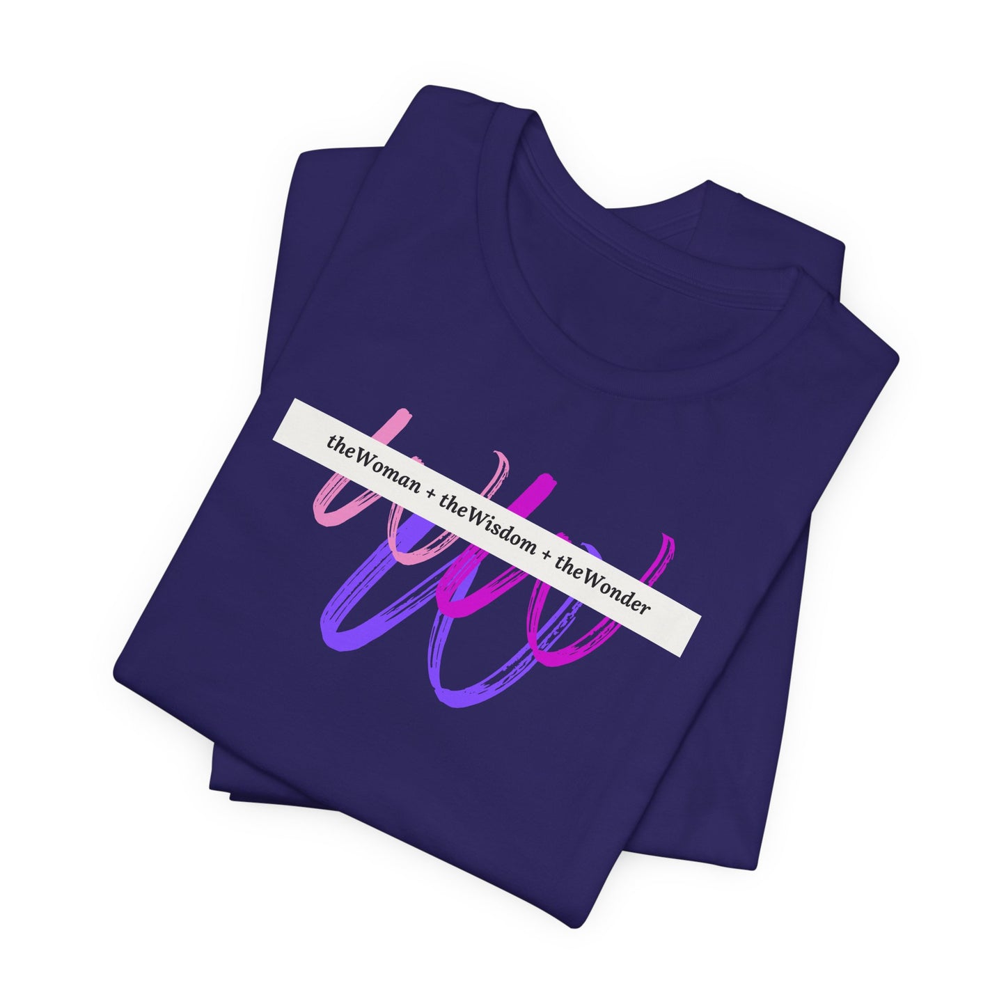 Woman Wisdom Wonder Short Sleeve Jersey T-Shirt