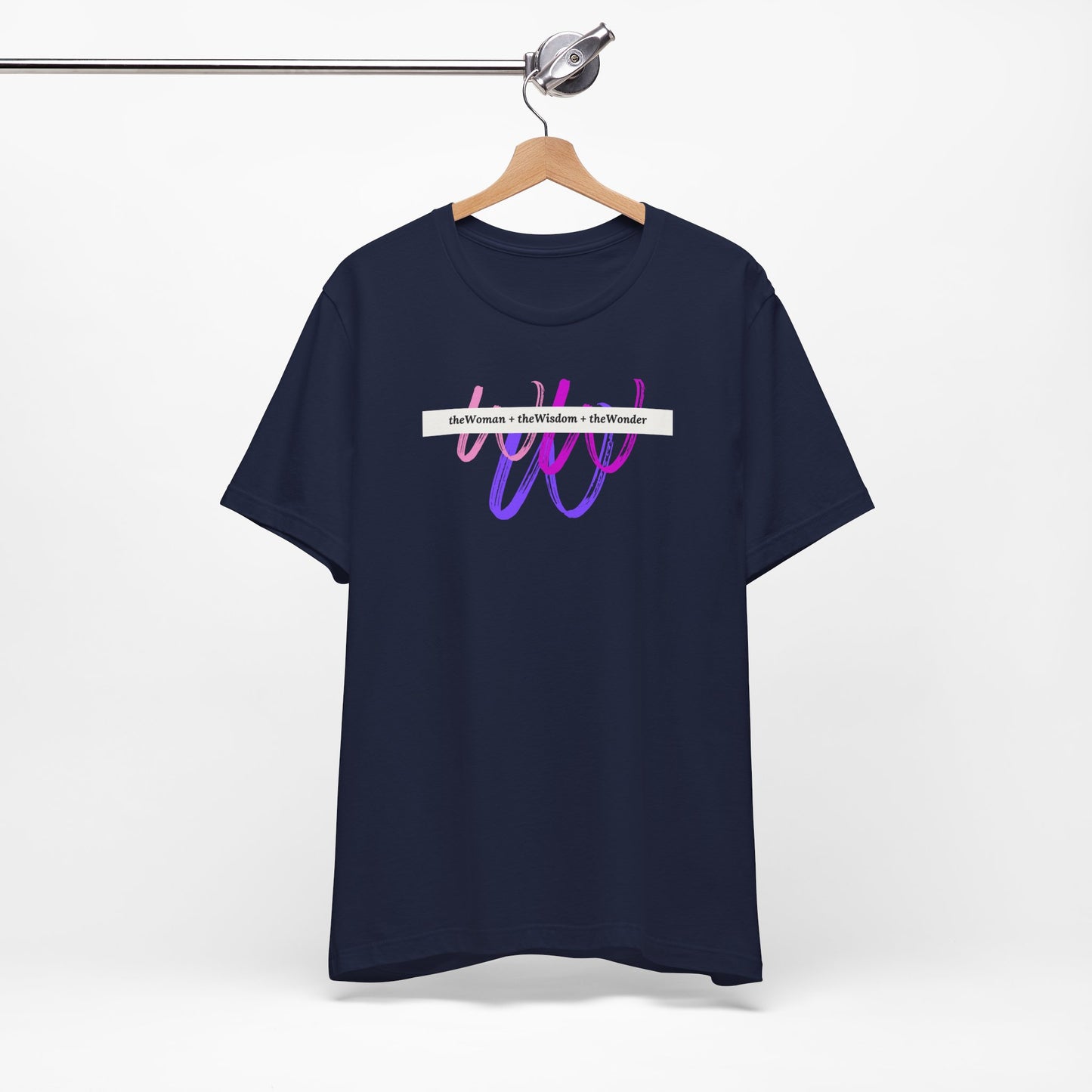 Woman Wisdom Wonder Short Sleeve Jersey T-Shirt