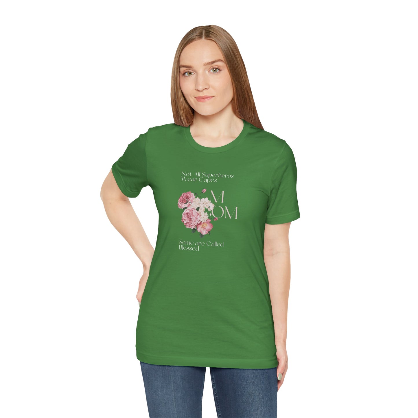Blessed Mom Short Sleeve Jersey T-Shirt