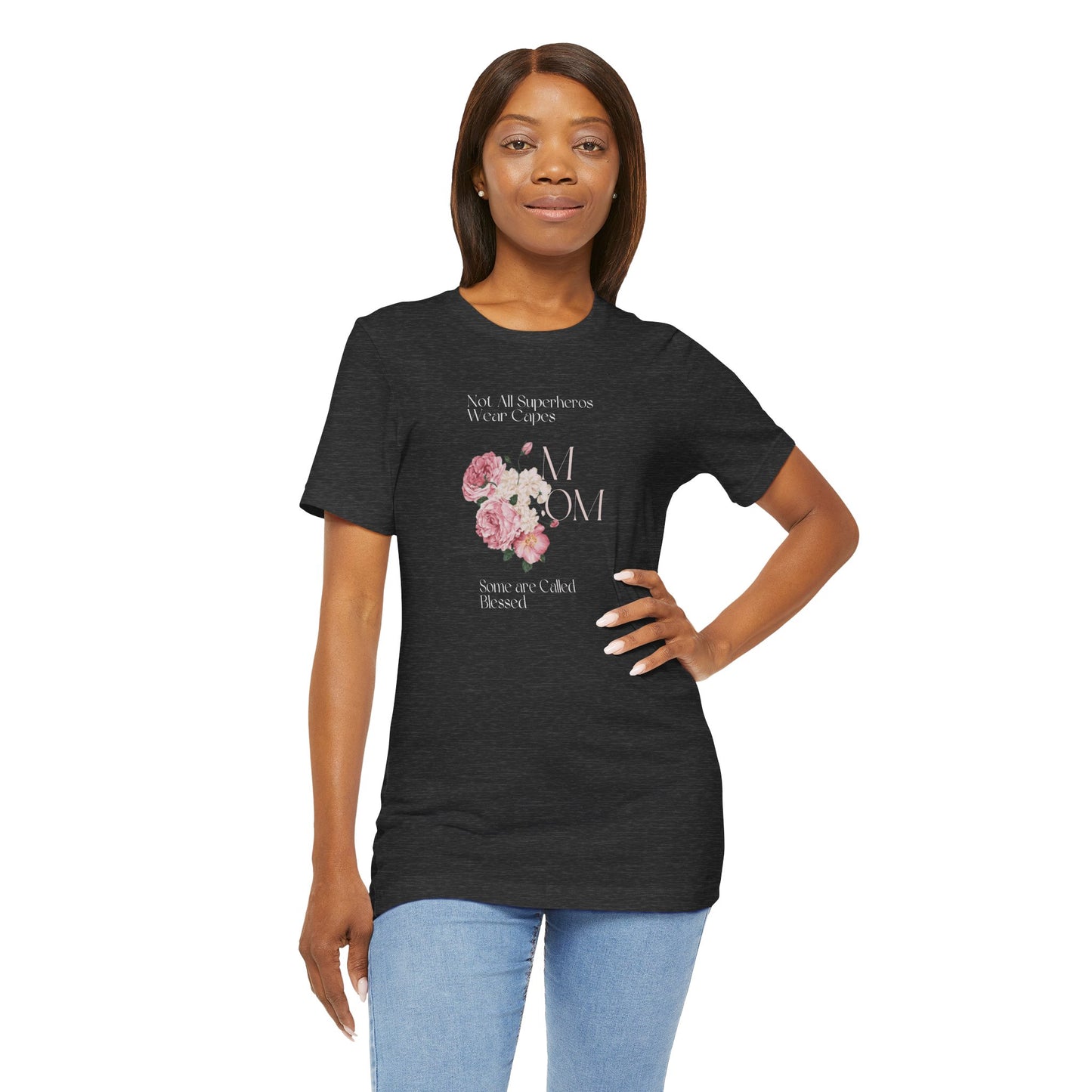 Blessed Mom Short Sleeve Jersey T-Shirt