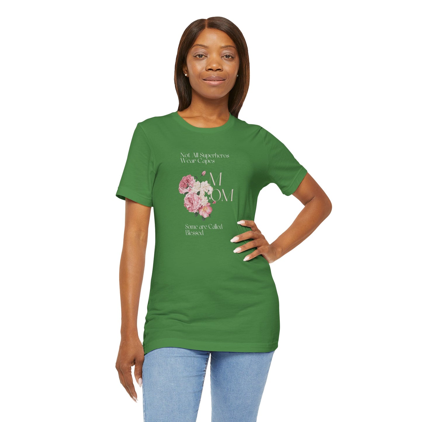Blessed Mom Short Sleeve Jersey T-Shirt