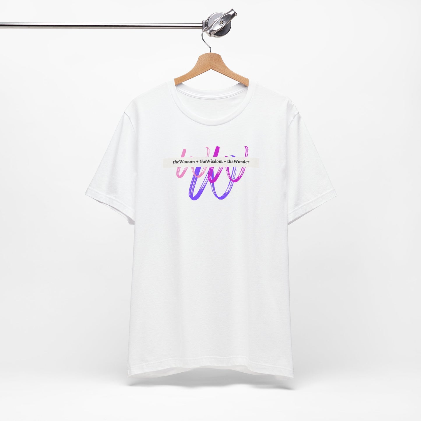 Woman Wisdom Wonder Short Sleeve Jersey T-Shirt