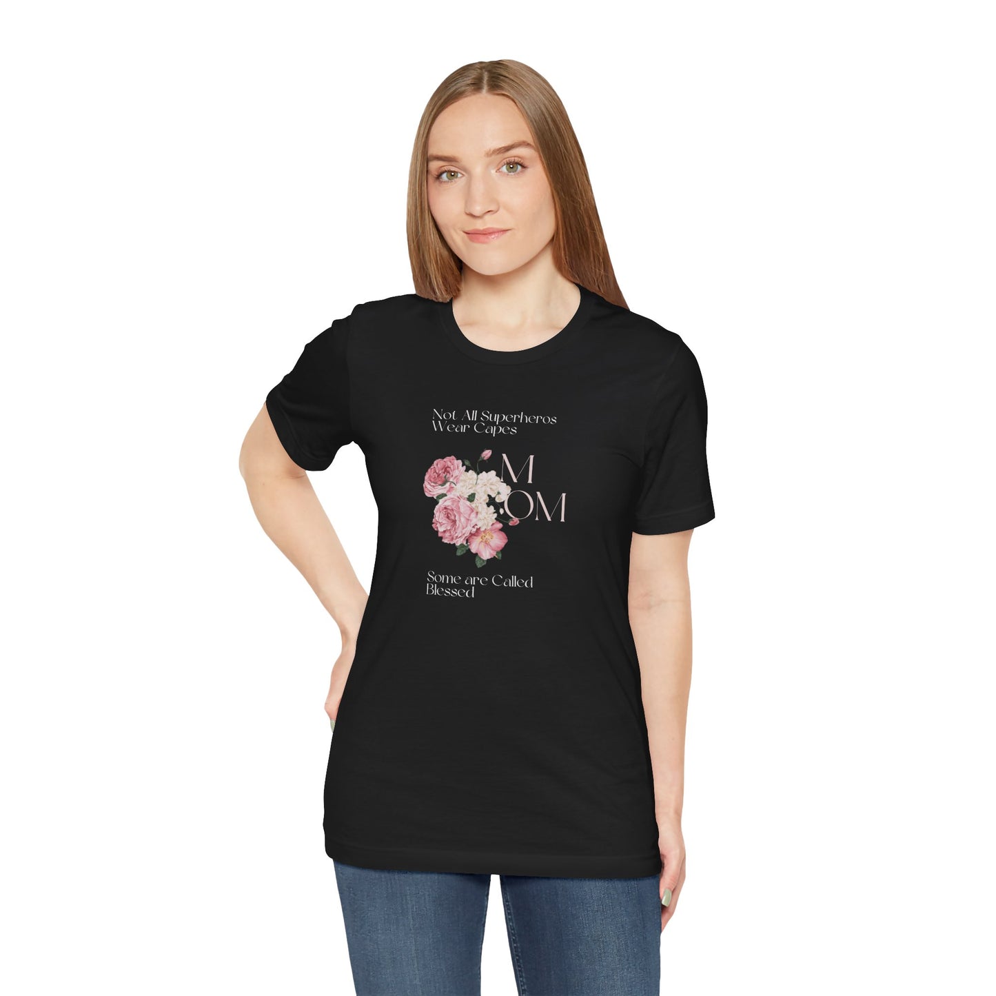 Blessed Mom Short Sleeve Jersey T-Shirt