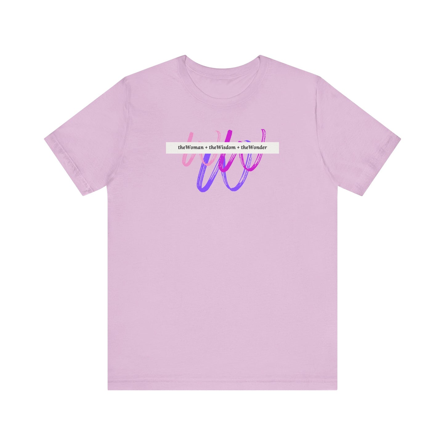 Woman Wisdom Wonder Short Sleeve Jersey T-Shirt