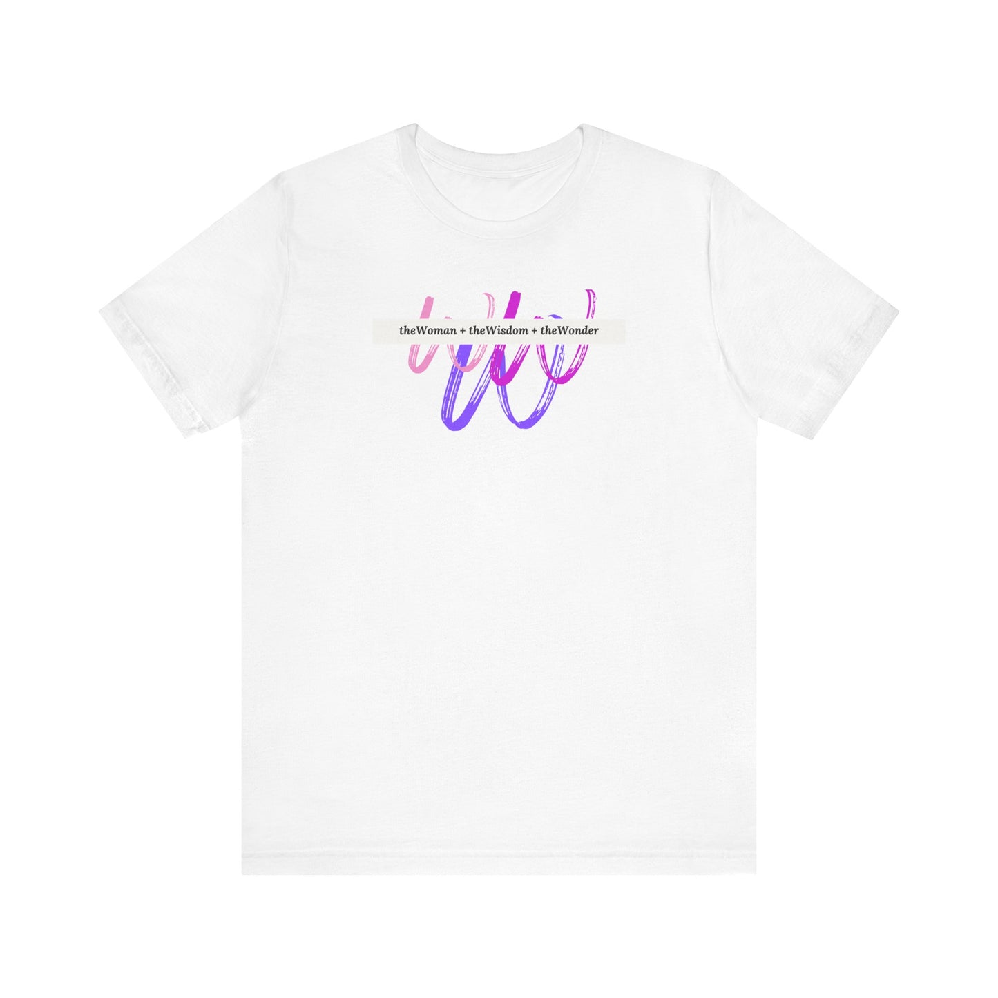 Woman Wisdom Wonder Short Sleeve Jersey T-Shirt