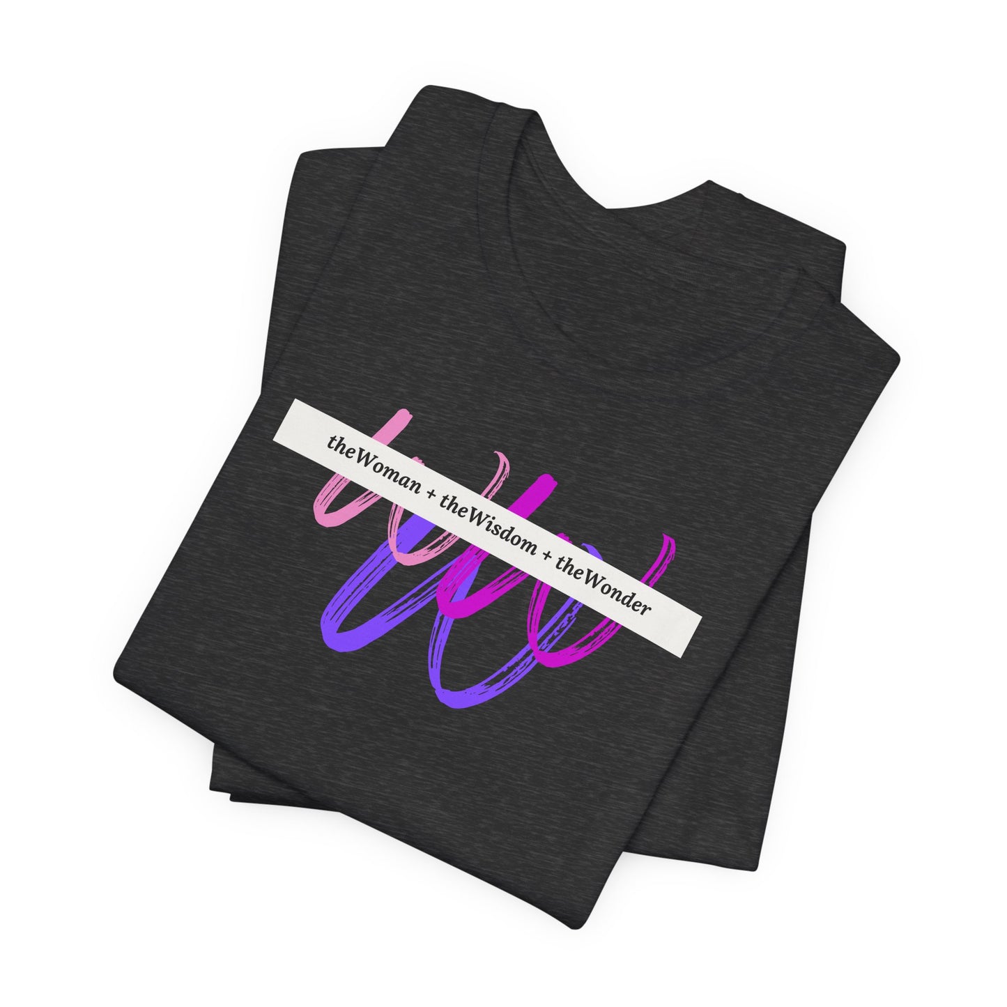 Woman Wisdom Wonder Short Sleeve Jersey T-Shirt