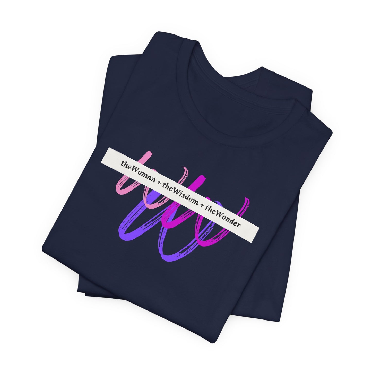 Woman Wisdom Wonder Short Sleeve Jersey T-Shirt