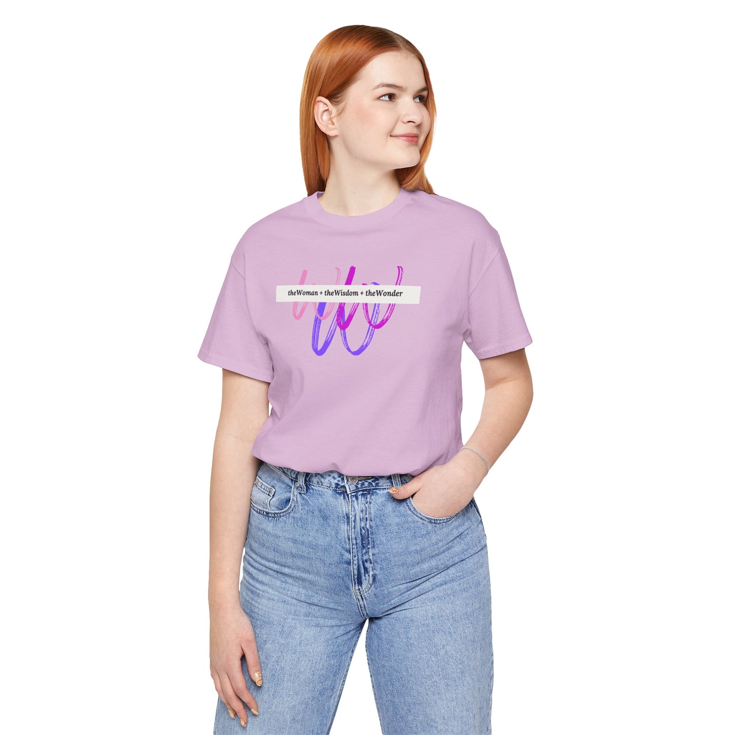 Woman Wisdom Wonder Short Sleeve Jersey T-Shirt