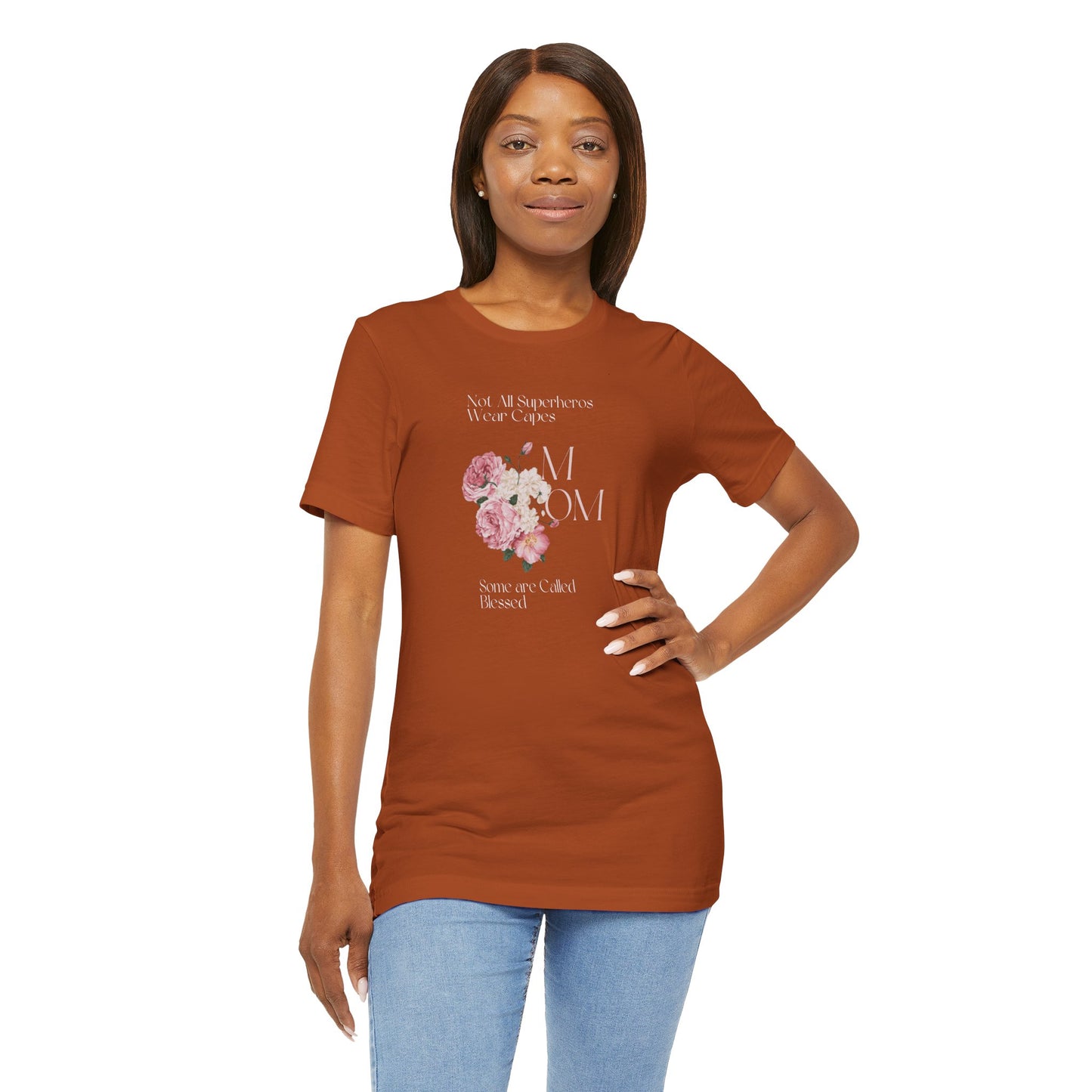 Blessed Mom Short Sleeve Jersey T-Shirt