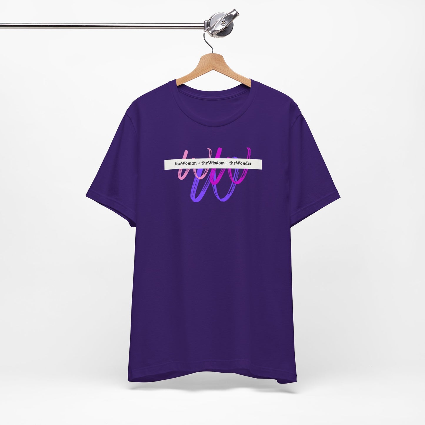 Woman Wisdom Wonder Short Sleeve Jersey T-Shirt