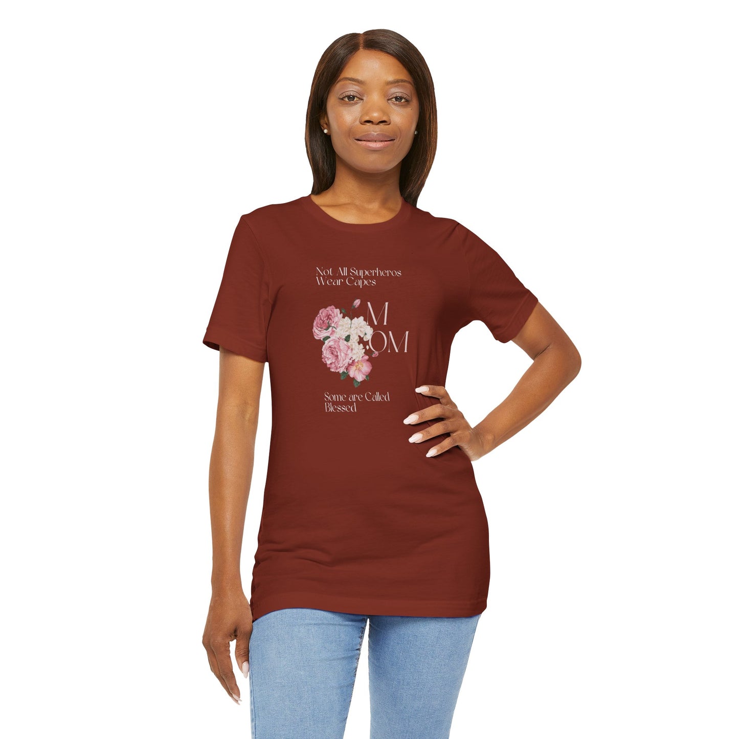 Blessed Mom Short Sleeve Jersey T-Shirt