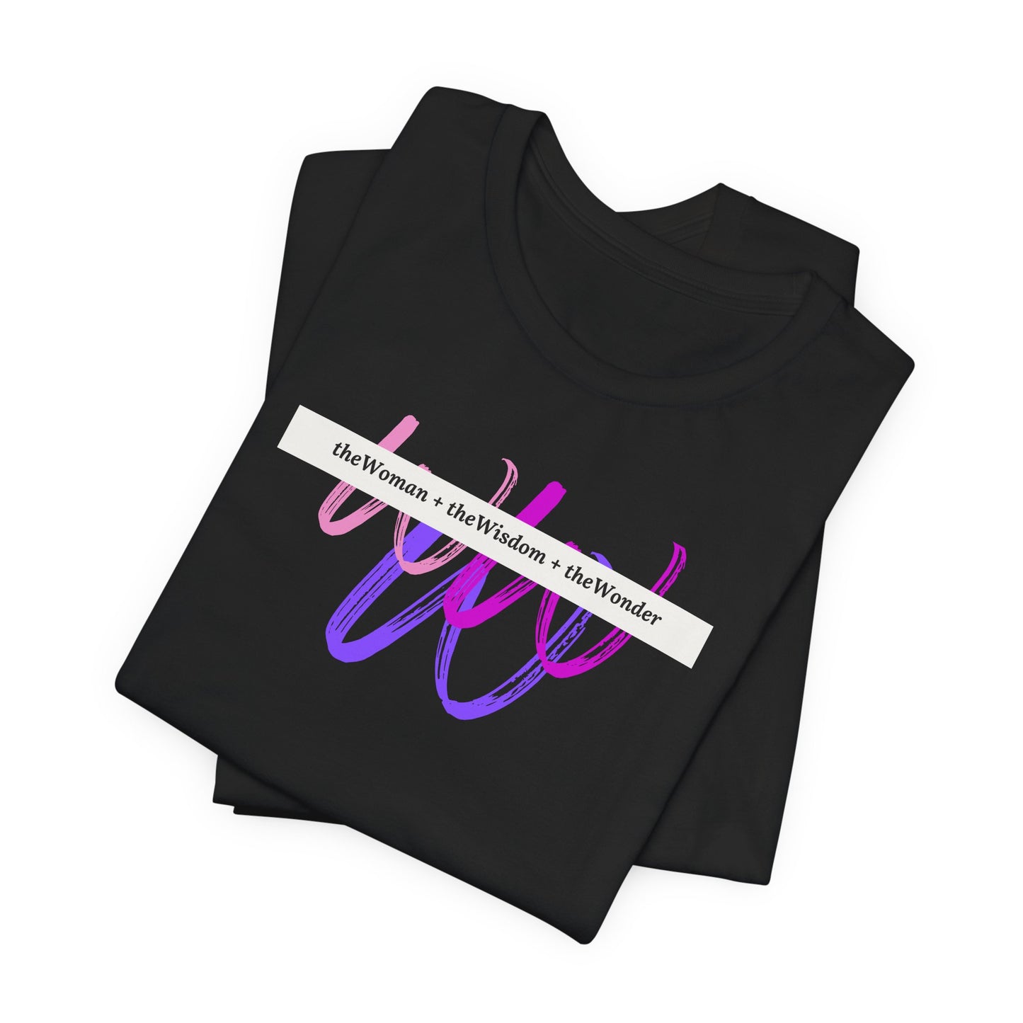Woman Wisdom Wonder Short Sleeve Jersey T-Shirt