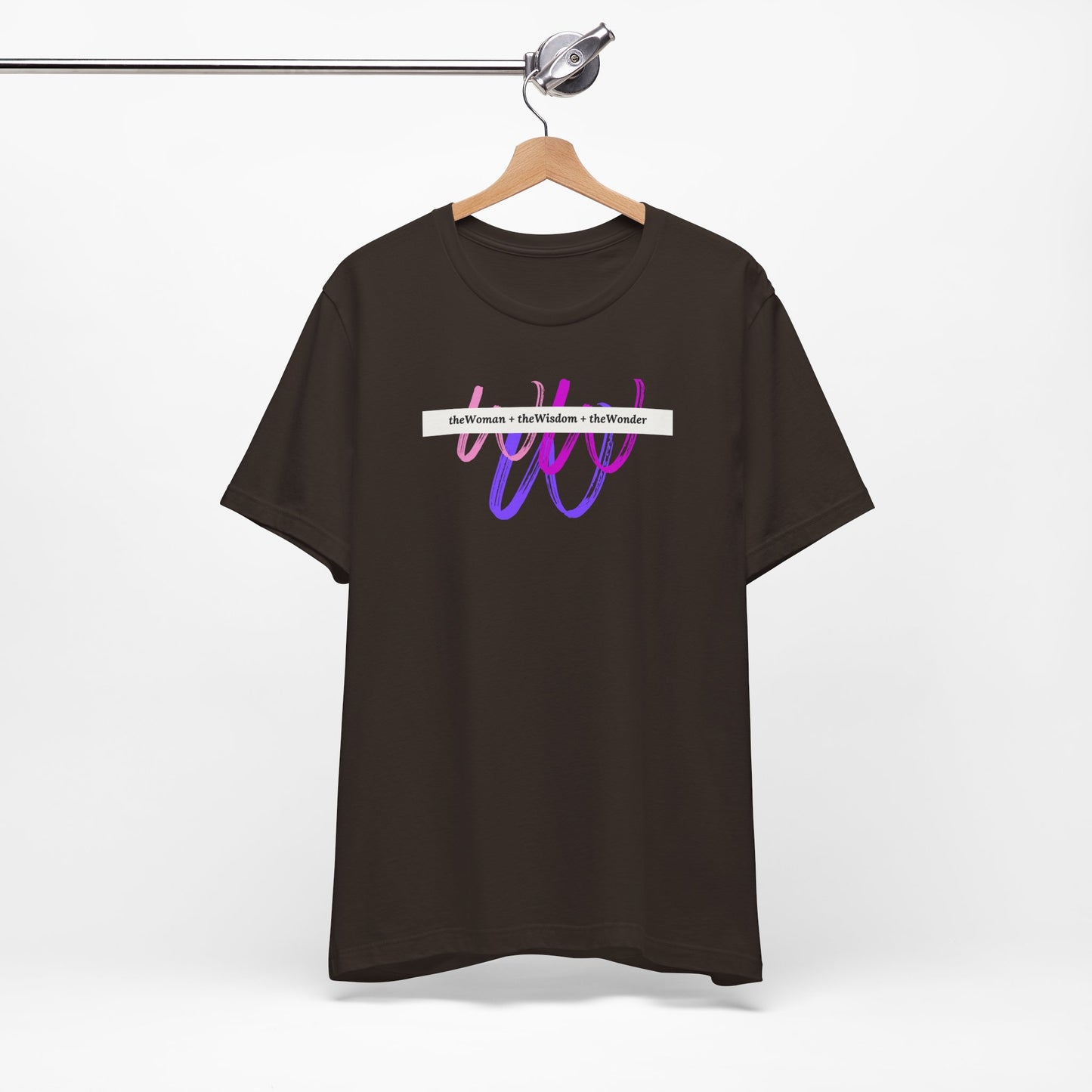 Woman Wisdom Wonder Short Sleeve Jersey T-Shirt